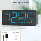 DreamSky Wooden Digital Alarm Clock - Image 7