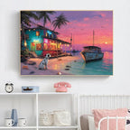 Diamond Art Kits for Adults Beginner, Beach DIY Landscape Painting Diamond - Image 2