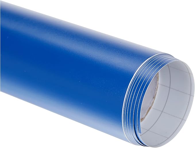 Cricut Removable Vinyl, Vivid Blue - 4ft Roll Premium No-Residue Vinyl - Image 3