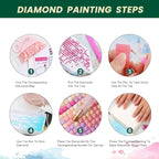 EIBEILI Diamond Painting Kits for Adults Lamb DIY 5D Diamond Art Paint - Image 7