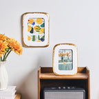 4x6 Picture Frame, Ornate Photo Frame White & Gold, Hand-Crafted Resin Table - Image 6