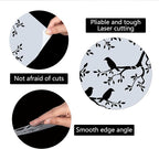 GORGECRAFT Tree Stencil Template Bird Large 11.8x11.8 Inch Reusable Birds on - Image 3