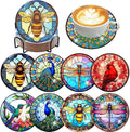 ijbnhd 8 Pcs Animals Diamond Painting Coasters | by ijbnhd