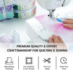 Craftido-20 Options-100% Cotton Jelly Roll Fabric Precut Strips - Image 7