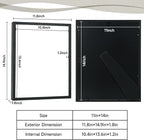 11×14 Shadow Box Frame Display Case - Image 2