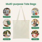 Carbrea 24 Pack Canvas Tote Bag - Image 7