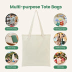 Carbrea 12 Pack Canvas Tote Bag - Image 7