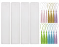 Bookmark Mold with Tassels 4Pcs Rectangle Silicone Jewelry Making Mould with by PPhtony