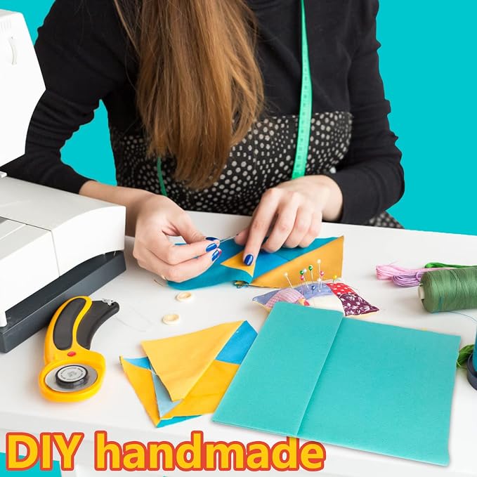 Jtnohx Craft Felt, 1 Square Yard Felt Fabric, 1.4mm Thickness Soft Flexible - Image 6