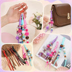 20 PCS Rope Keychain Paracord for Keychain Making Paracord Keychains Kit | - Image 7