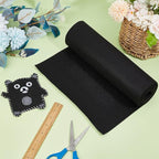 BENECREAT 118x11.8Inch Black Felt Roll, Fabric Sheets Soft Woven Nonwoven - Image 5