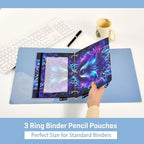 Mystical Wolf Face Pencil Pouch - Image 4