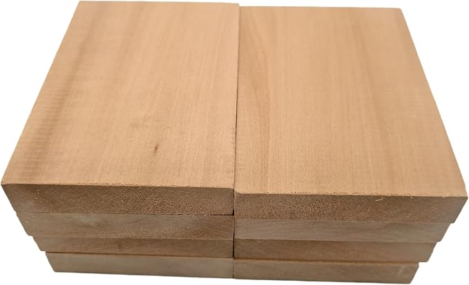 8PCS Basswood Carving Blocks, Whittling Wood Carving Kit, Unfinished Wooden - Image 2