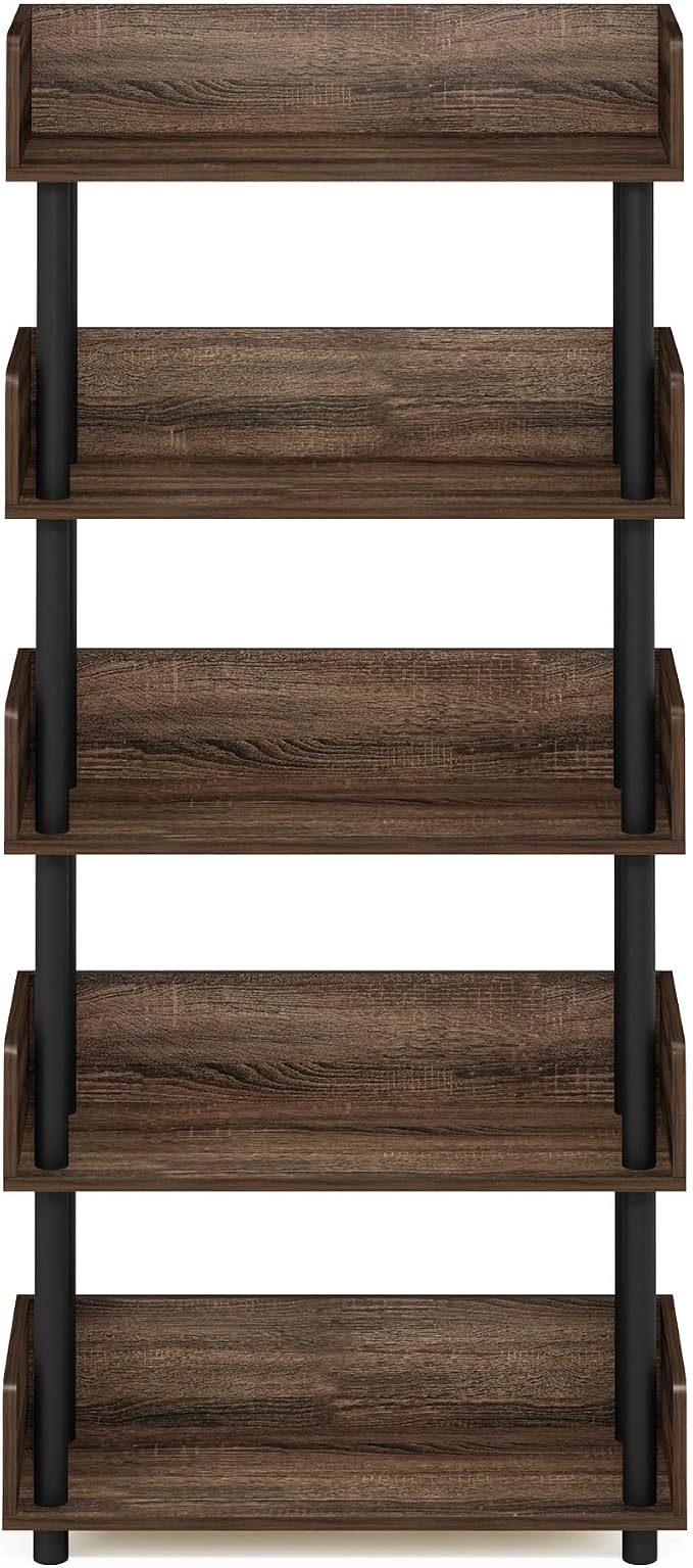 Furinno Turn-N-Tube 5-Tier Toolless Freestanding Multipurposes Display Rack - Image 7