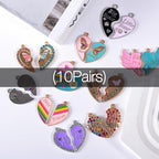 Bulk Gold Enamel Charms for Jewelry Making, Colorful Metal Charms Pendant for - Image 2