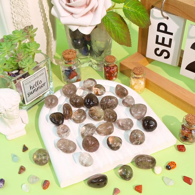 DUQGUHO Smoky Quartz Crystals Healing Crystal Stones Set Natural Crystals Bulk - Image 2