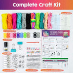 Glittery Garden Paracord Bracelet Making Kit - Image 2