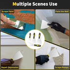 Putty Knife, Stainless Steel Paint Scraper, Taping Knife Tool - Image 6