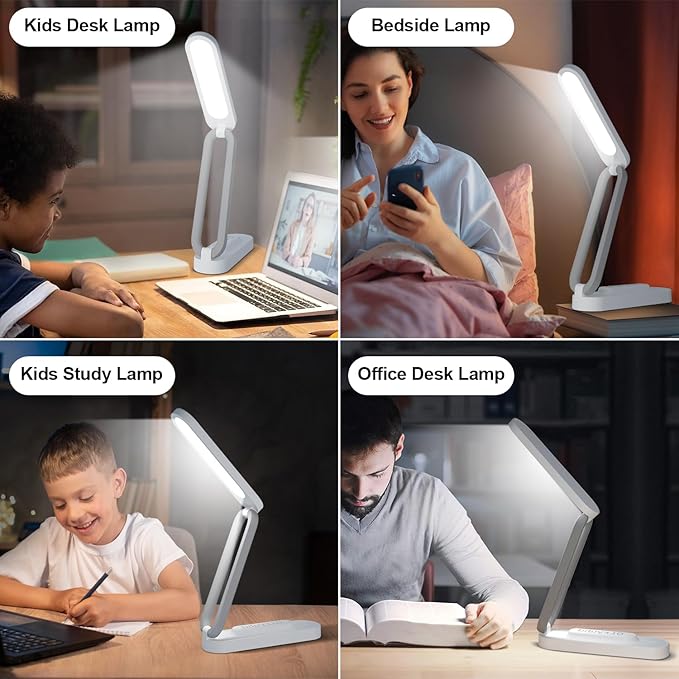 Giryuhd LED Desk Lamp for Office Home & Battery Operated Lamp Rechargeable Lamp - Image 6