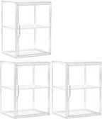 Large Clear Acrylic Figure Display Case by TrendyBin