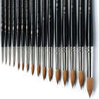 Winsor & Newton Series 7 Kolinsky Sable Brush, Round SH #5 - Image 4
