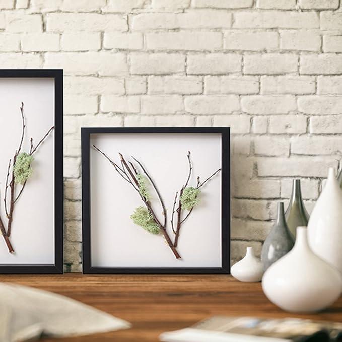 5x5 Small Shadow Box Frame Display Case, Display Case Box - Image 3