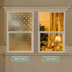 STATINT Frosted Glassy Petals 3D Begonia Window Privacy Film Decorative Non - Image 4