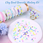 Wuollgess 3500 PCS Pastel Clay Beads - Image 2