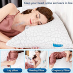 Side Sleeper Pillow for Neck and Shoulder Pain Relief, Cervical Neck Support - Image 6