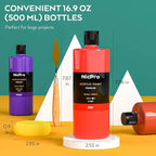 Nicpro 14 Colors Large Bulk Acrylic Paint Set Rich Art Painting Supplies - Image 4