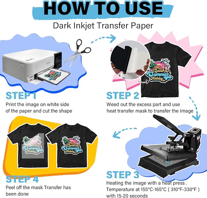 TECKWRAP Printable Heat Transfer Paper - Image 5