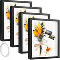 4 Pack 5 x 7in Shadow Box Frame, Shadow Boxes Display Cases by IWOLOMI