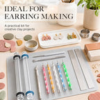 14 Polymer Clay Tools Acrylic Roller Clay Rolling Pin - Image 8