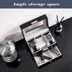 ProCase Watch Box, 3 Slot Watches Display Case - Image 2