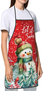 Apron Cooking Chef Work Shop Women Men Baking Decorations Painting Bbq Grilling - Image 4