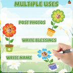 48 Set Flower Cutouts with Photo Space - Image 3
