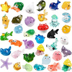 DIYDEC 36pcs Mini Ocean Resin Animals Tiny Sea Animals Figurines Marine - Image 3
