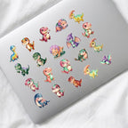 50 PCS Dinosaur Stickers for Scrapbooking Journaling Junk Journal Scrapbook - Image 4