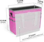JJRING Craft Organizer Tote Bag, Large Art Storage Caddy - Image 3