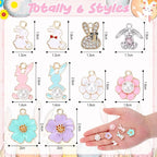 Landical 50 Pcs Easter Cute Charms - Image 2