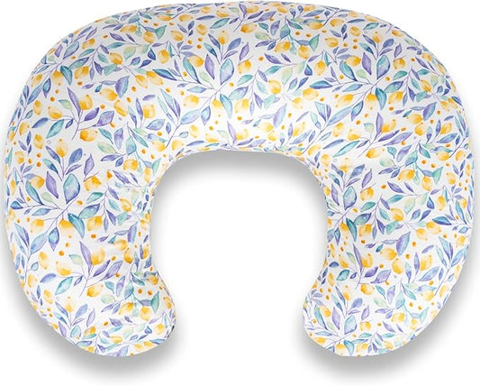 Nursing Pillow for Breastfeeding and Bottle Feeding, Ergonomic Design for Tummy Time & Sitting Support, with Removable & Washable Soft Cover, Hypoallergenic Newborn Baby Pillow for Boys and Girls