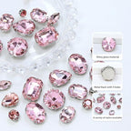 Sew on Rhinestone, Bags and Sewing Accessories，Pink - Image 2