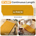 IONTACH 9" X 36" Soft Felt Sheets 1.6mm Thick | Acrylic Felt Fabric - Image 2
