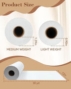 FIVEIZERO Medium Weight Iron-On Non-Woven Fusible Interfacing: 12in x 30yd - Image 2