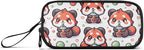 Cute Red Panda Bubbles Pencil Case Box Boys Girls Large Pencil Pouch Zipper - Image 6