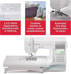 SINGER Quantum Stylist 9960 Computerized Sewing & Quilting Machine – Metal - Image 4