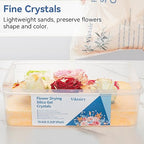 2.2 LBS Silica Gel Flower Drying Crystals, Reusable Color Indicating Flower - Image 2