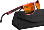 ANYLUV Blue Light Blocking Glasses Men Computer Gaming Glasses Lightweight by ANYLUV