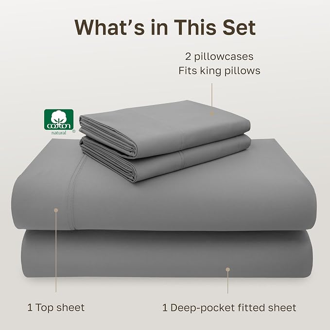 California Design Den King Size Sheet Set - Image 4
