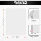 Foam Sheets for CraFts, Thin EVA CraFt Sheets, 10 Pack, 9 x 12 Inch | - Image 3